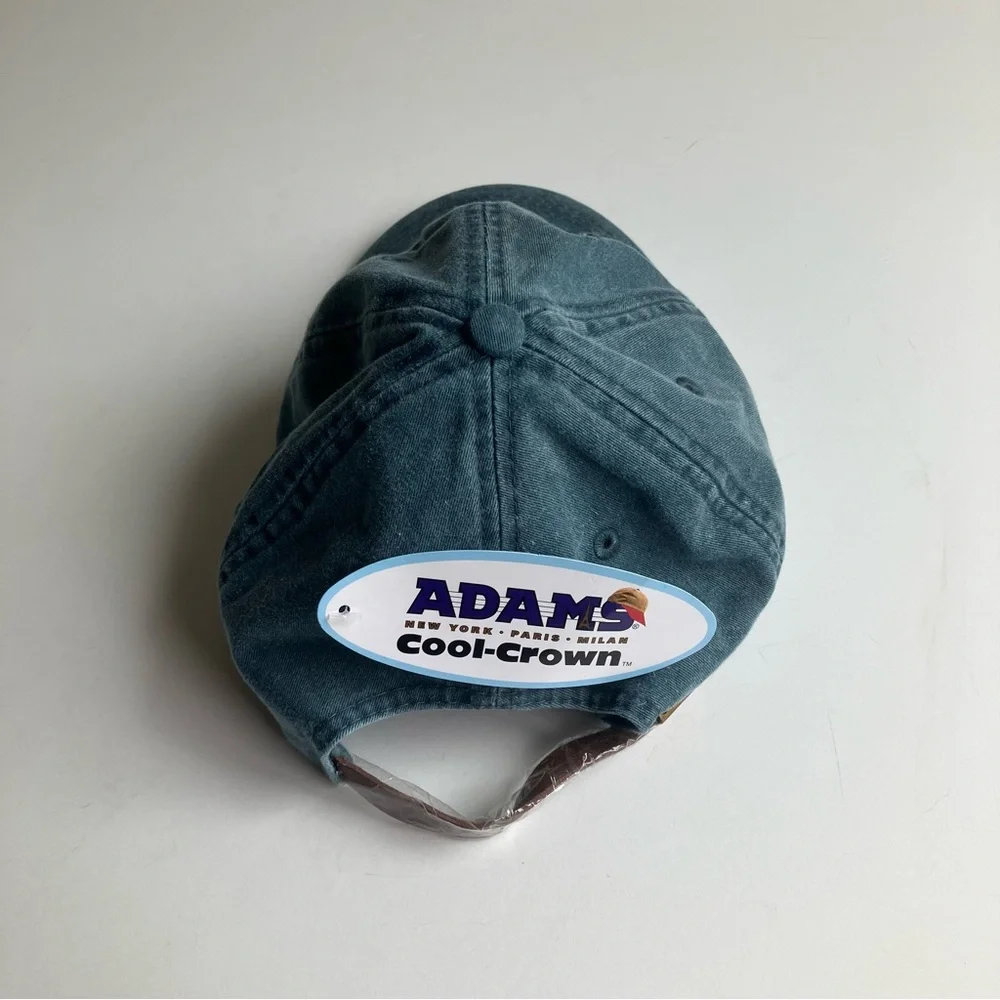 Adams Cool Crown Blue Mesh Lined Baseball Hat Bride Squad Dad Hat Ball Cap NWT